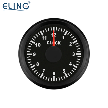 Eling 52mm mengukur meter jam analog universal, kalis air 12 jam untuk kenderaan dan kapal