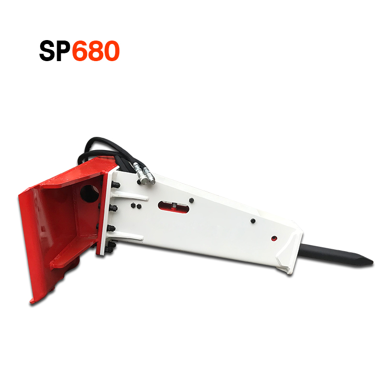 Bobcat skid steer loader attachment breaker hammer