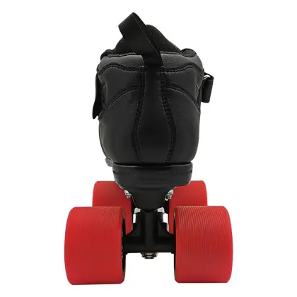 High-Quality OEM Customizable Roller Derby Skates with 4-Wheel PU Cast Wheels and LED Lights