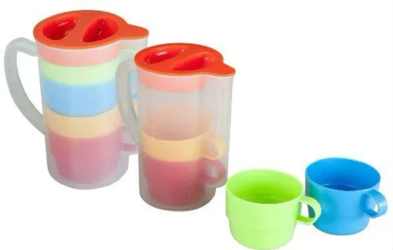 colorful juice cup