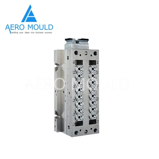 Plastic Injection 16 Cavity PET Bottle Preform Mold