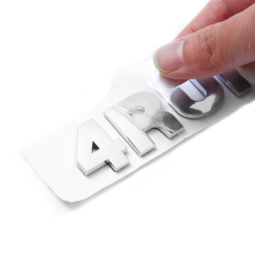 Metal Auto Stickers and Badges for Car Body Decals and Accessories