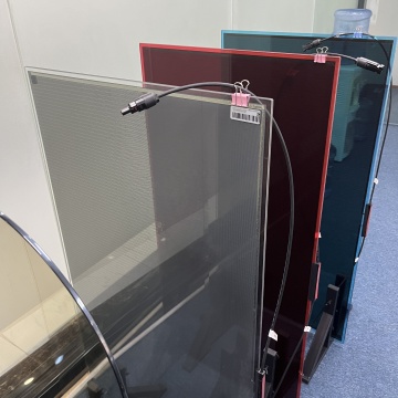 Transparent 10% to 40% CdTe Thin Film Power Glass BIPV Solar Panels for Facades and Balconies