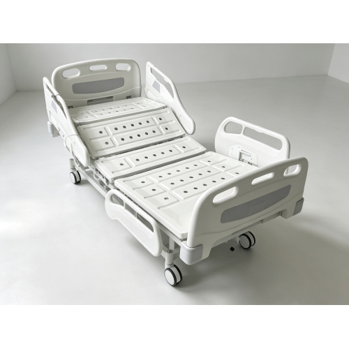 3‑Function Electric Hospital Bed With 4‑Section Side Rails, Customizable Style & Functions For Hospital Nursing Home