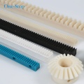 Plastic extrusion wear resistant buffer rail