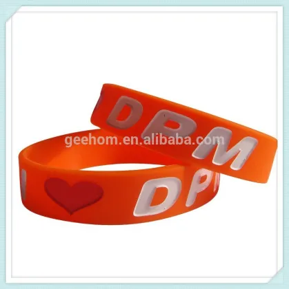 adjustable silicon wristband energy bracelet custom