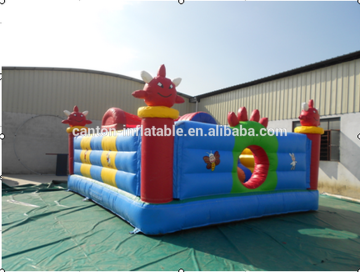 2016 hot sale Kids outdoor inflatable fun city amusement park for sale