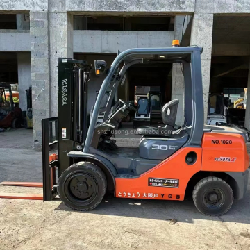 Original Imported Toyota Used FD30 3TON Forklift - Direct Trade Sales