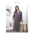 Robes de spa en coton long unisexe