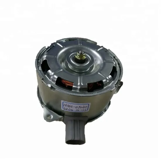 NITOYO Auto Parts Electric Radiator Fan Motor for Toyota Vios (OEM 16363-0Y040)