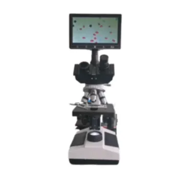 High Resolution 10 Inch Display M107SM Biological Multi-Purpose Trinocular Microscope at Good Price