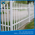 PVC flower bed fence