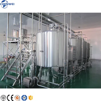 Oat Milk Production Line: 500L to 1000L Oat Machines and Milk Processing Equipment