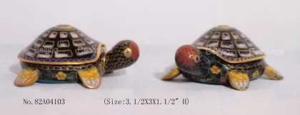 Cloisonne turtle