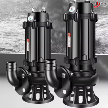 Dual Size Cast Iron Sewage Cutter Pump Set