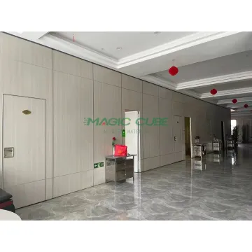 Soundproofing sliding movable partition wall design