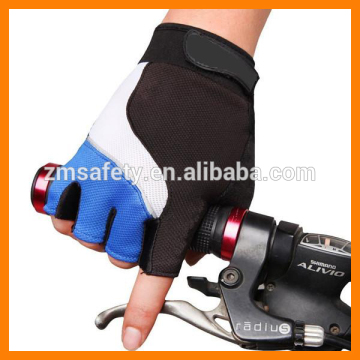 Custom Summer Breathable Mesh Fabric Non Slip Gel Pad Cycling Gloves