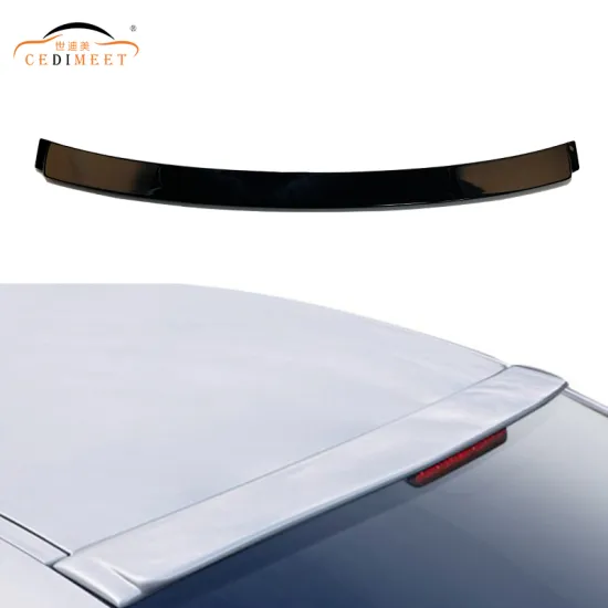 New Arrival Glossy Black ABS Plastic Rear Wing Spoiler for BMW E20