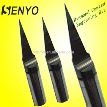 Tungsten solid carbide cnc engraving tools v shape cutter for cnc