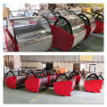 Commercieel Italiaans ijsdisplay vriezer