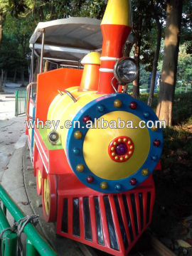 Attractive theme park electric sightseeing train for sale