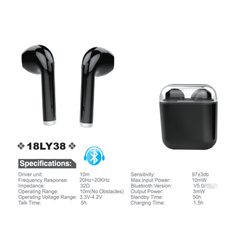 Factory ODM True Wireless Earbuds with Super Bass Speaker