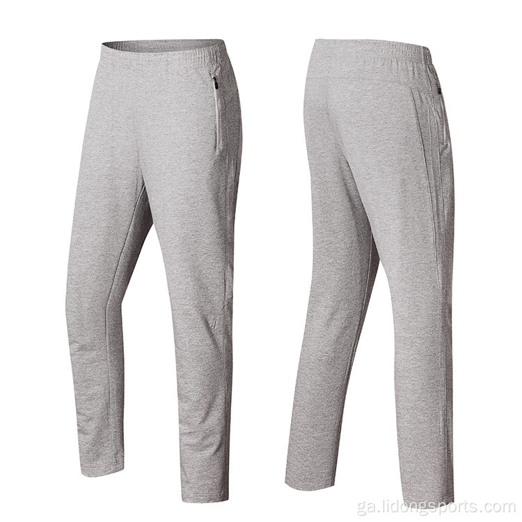 Bríste bána mór mórdhíola fir ag jogging pants oiliúna