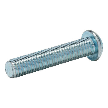 Direct Deal Level 10.9: Blue and White Zinc M16 x 50 Half Round Head Hexagonal Bolt and Mushroom Head Bolt