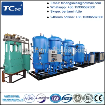93% high purity Air Separation Plant for industrial cutting