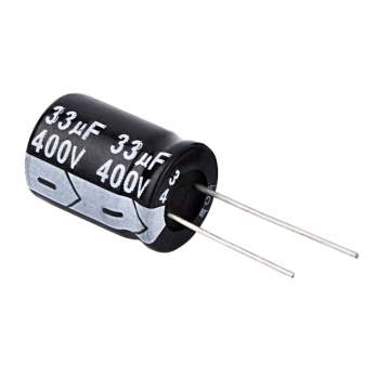 High Power 33μF 400V Electrolytic Capacitor in Stock