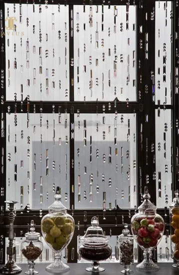 Waterfall bubble elegant glass chandelier modern entrance hall