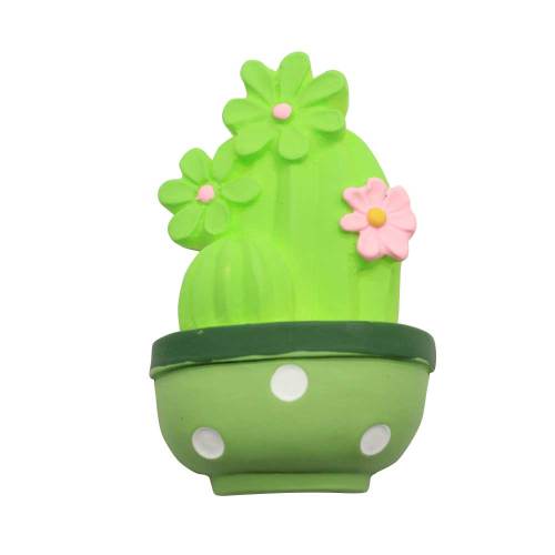 Simulation Green Cactus Resin Cabochon Beads Cute  Plant Fairy Garden Accessories Jewelry Making Ornaments