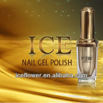 2014[I.C.E] Wholesale Easy to Remover Soak Off UV Nail Gel Polish /Gel Nail Polish /nail gel Customized Brand