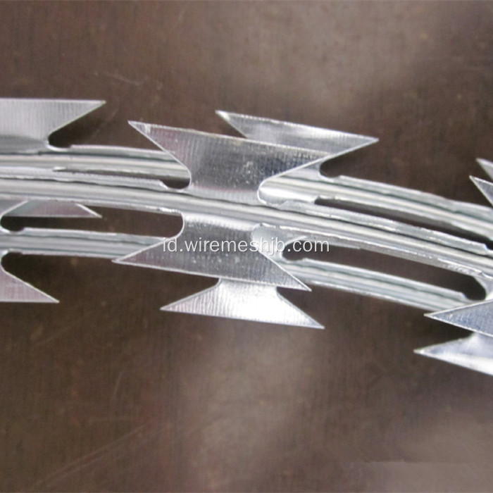 BTO-22 Hot-dip Galvanized Concertina Razor Wire