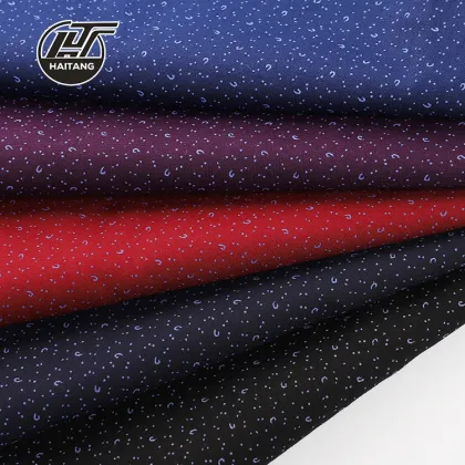 Shirt Cloth Online Printing Microfiber fabric Haitang Woven