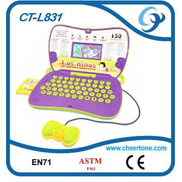 150 function Baby learning machine with English and Spanish