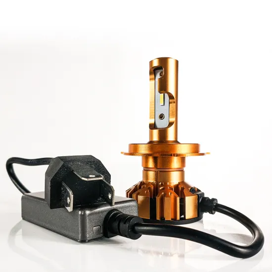 Kaier V10 H4 Bulbs Tricolor Headlight Kit - Mini Size LED Car Lights