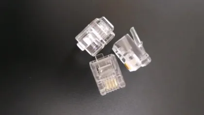 4P4C plug  RJ11 Crystal head