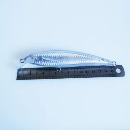 Yozuri Pencil Hard Crankbait Bodies Blanks - Unpainted Minnow Lures (15.5cm, 38g)