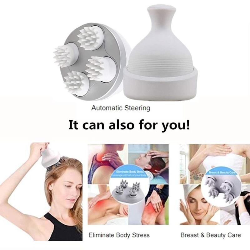 3D Electric Wireless Scalp Massager Cat Claw Hand USB Spa Anti-cellulite Relieve Massager Device Stress Charging Machine I2W4