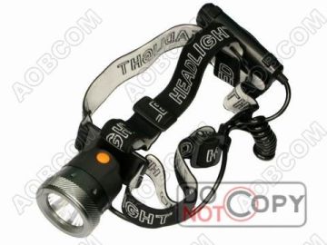 160 Lumen Cree Q3 Led 3 Modes Headlamp With Battery Case Back, Cree Led Headlamp With 3xaa Battery