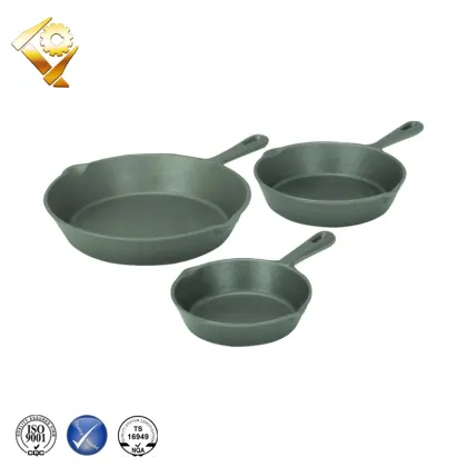 customized casting iron frying pan