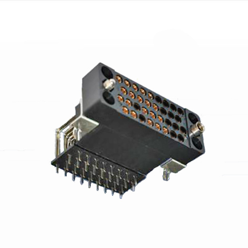 V.35 ÂNGULO DIREITO DIP 21PIN CONECTOR FÊMEA