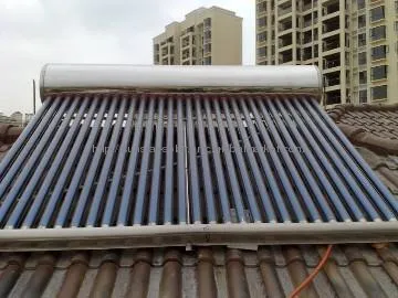pressurized solar water heater for household