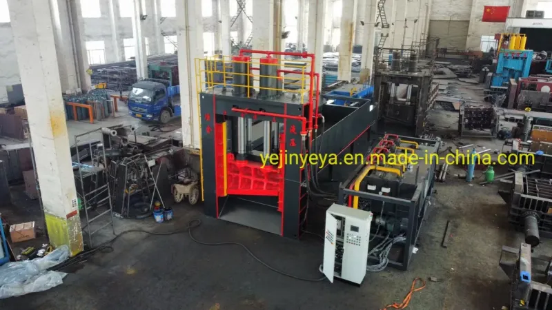 Heavy-Duty Gantry Shear for Waste Scrap Metal