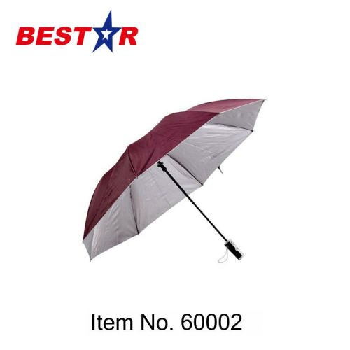 Direct Manufacturer Custom Logo 2 Folding Umbrella