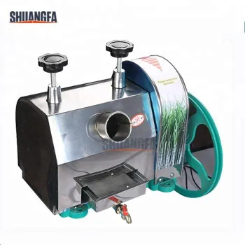 Low Price Sugarcane Juice Machine - Small Manual Juicer for Shops