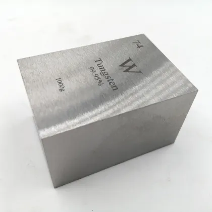 High-Quality 99.95% Pure Tungsten Products: Sheets, Blocks, and Cubes