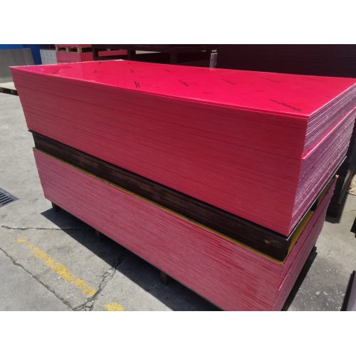 Food Grade Red HDPE500 Sheet Polyethylene Plastic Sheet