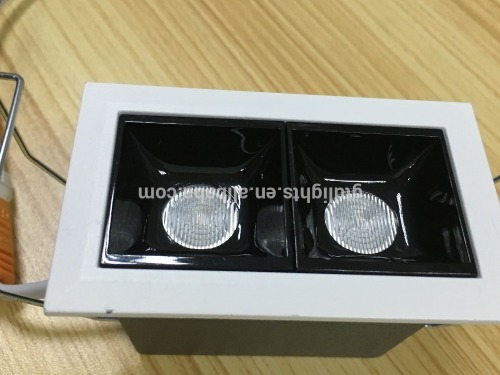 2 lights 4w led down light led ceiling light led grille light